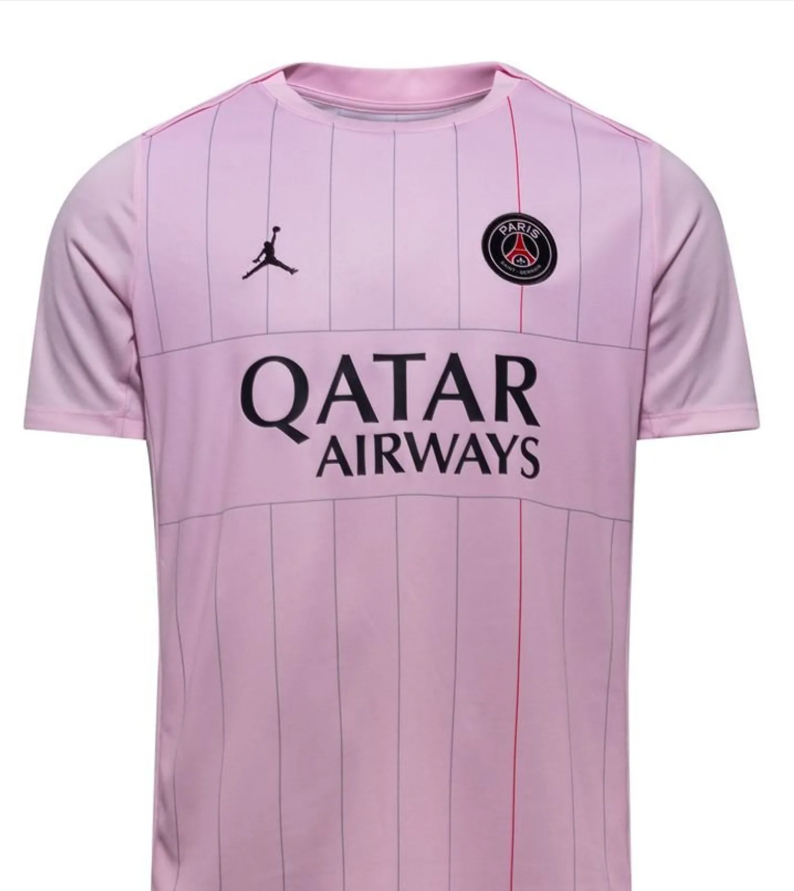 Maillot PSG entrainement avant match