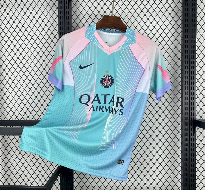 Paris Saint Germain maillot concept bleu 2025 2026