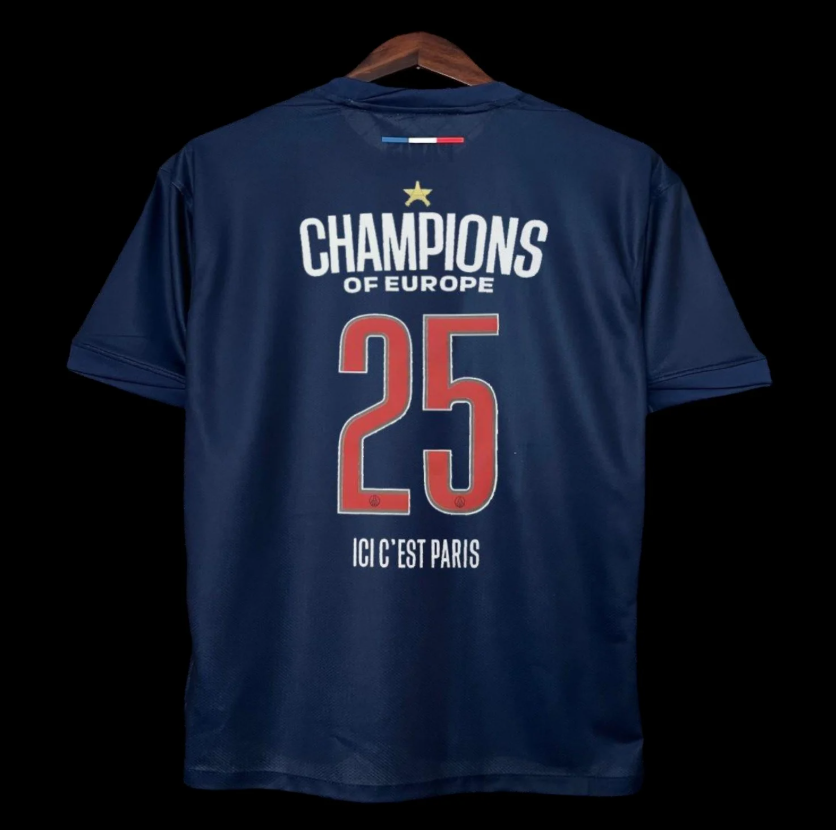 Paris SG Maillot Domicile 24/25 – Spécial LDC CHAMPIONS
