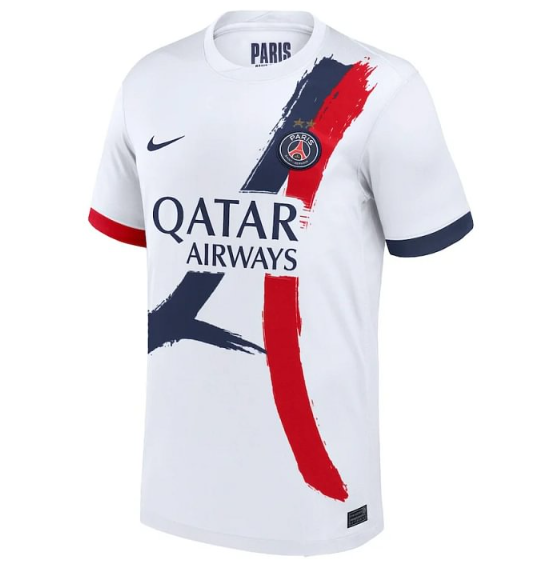 PSG Paris Saint Germain maillot foot extérieur 2 étoiles 2026 2027