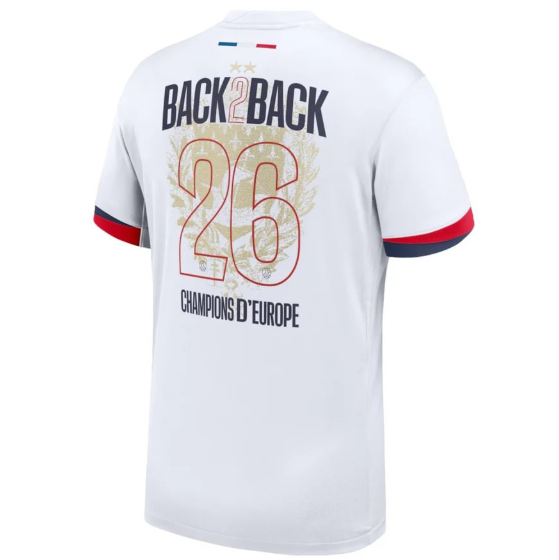 PSG Paris Saint Germain maillot foot extérieur 2 étoiles 2026 2027